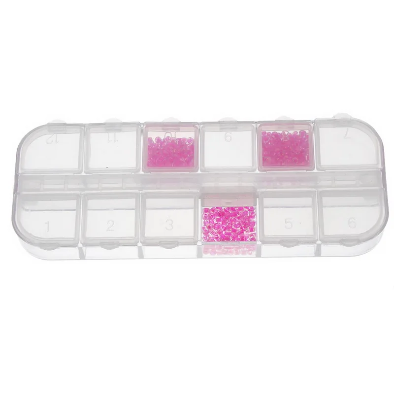Urijk 28 решетчатых коробок для хранения бриллиантов аксессуары для рисования шкатулка для украшений Oraginzer пластиковая коробка инструмент для стежка шкатулка для украшений