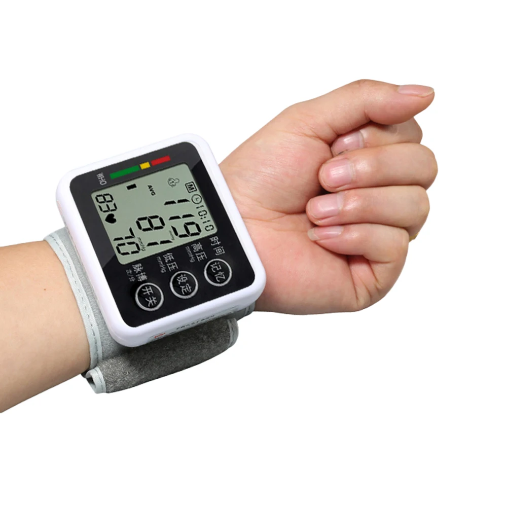 

2017 New Health Care Germany Chip Automatic Wrist Digital Blood Pressure Monitor Tonometer Meter for Measuring And Pulse Rate