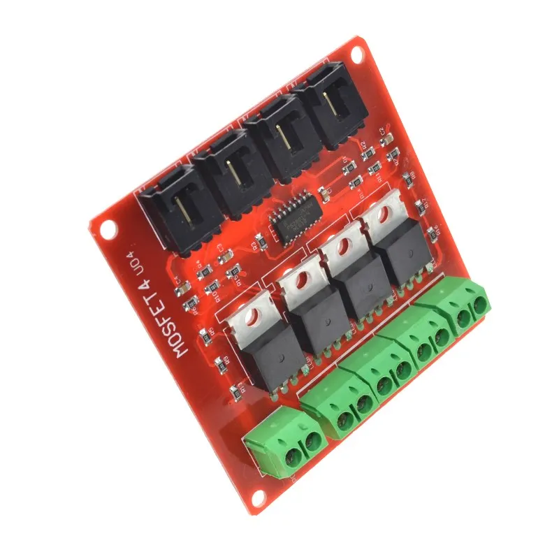 WAVGAT четырехканальный 4 Route MOSFET Кнопка IRF540 V4.0+ MOSFET модуль переключателя для Arduino