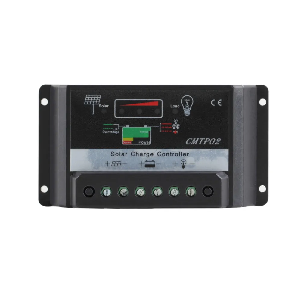 Новое поступление 30A 12 V/24 V PWM Панели солнечные Батарея регулятор заряда аккумулятора светодиодный Экран