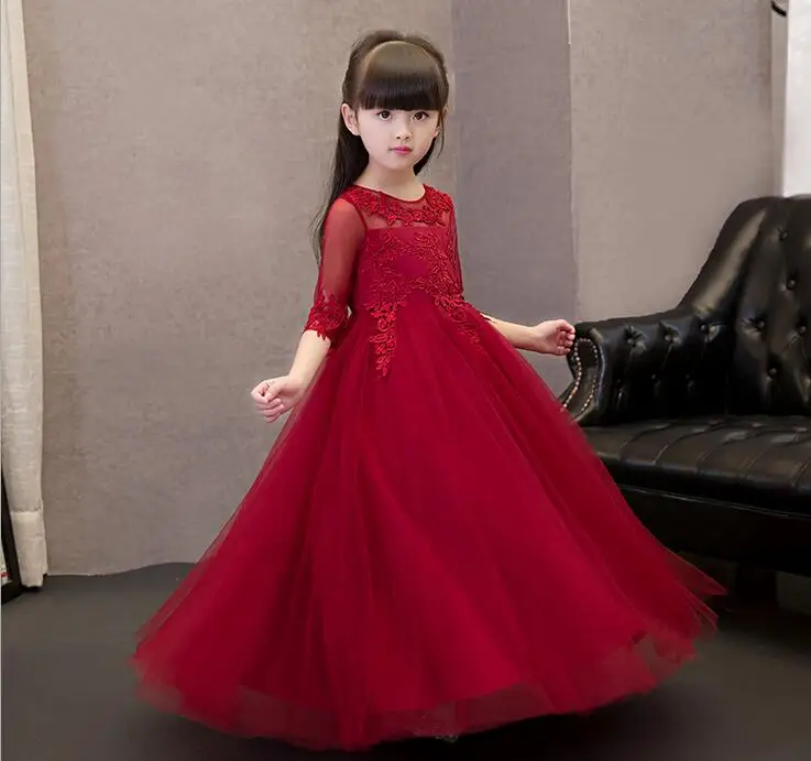 long red dress for kids