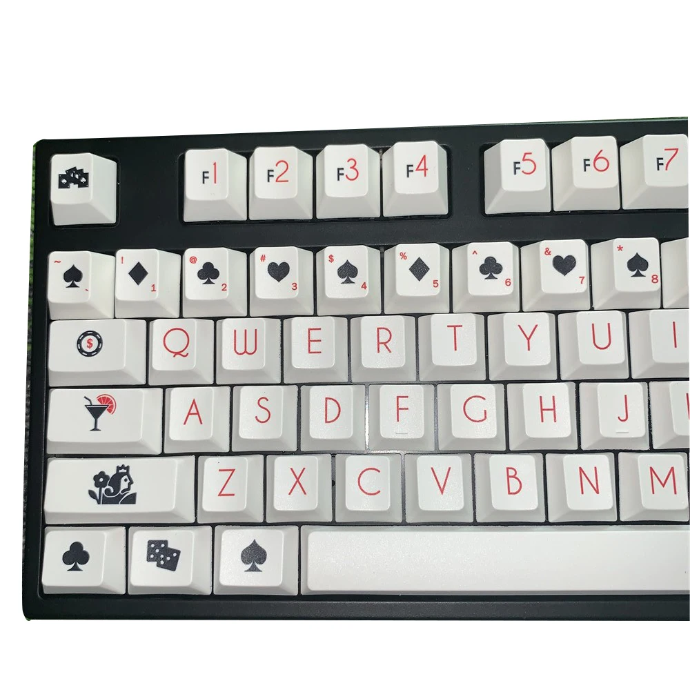 Poker keycap PBT серия Вишневый ключ файл конфигурации специального назначения для механической клавиатуры