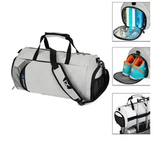 Мужская Дорожная сумка, спортивная сумка для спортзала, Большая вместительная сумка для путешествий, мужская сумка через плечо, цилиндрическая сумка для женщин