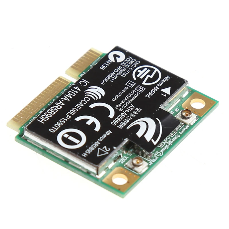 

2018 High Quality 802.11b / 802.11g / 802.11n 150Mbps High Speed Wireless Half Mini PCI-E Card For HP AR5B95 605560-005