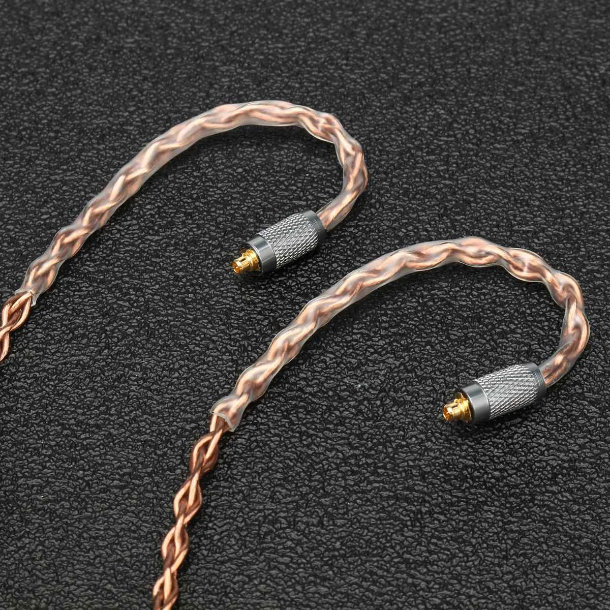 BGVP DM6 DMG 6N OCC 8 Core MMCX кабель для наушников Обновление 3,5 мм 4,4 мм 2,5 мм Балансирующий кабель аудиофил для SE864 FX1100 535