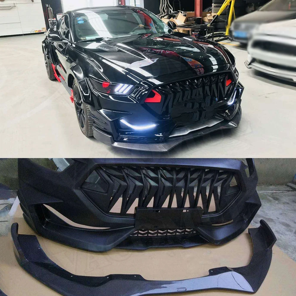 Carbon fiber Front Bumper Lip Spoiler Grills FRP Parts Carbon fiber Front Bumper Lip Spoiler Grills FRP Parts