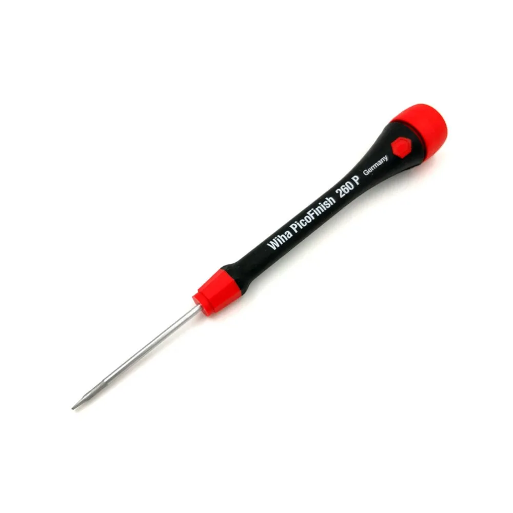 

Germany Wiha 260P 1.8mm PicoFinish Slotted Screwdriver Fastening Tasks for Electronics Precision Mechanics Model-making