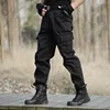 Black Military Tactical Cargo Pants Men Combat Tactical Sweatpants Men's Working Pants Overalls Casual Trouser Pantalon Homme CS 5