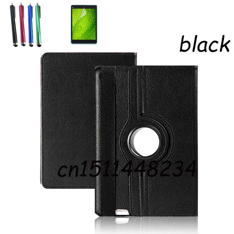 

Film+pen+360 degree rotation PU leather Cover Case For Xiaomi MiPad 1 mi pad MIUI A0101 Tablet cover Capa Coque Case Funda mipad