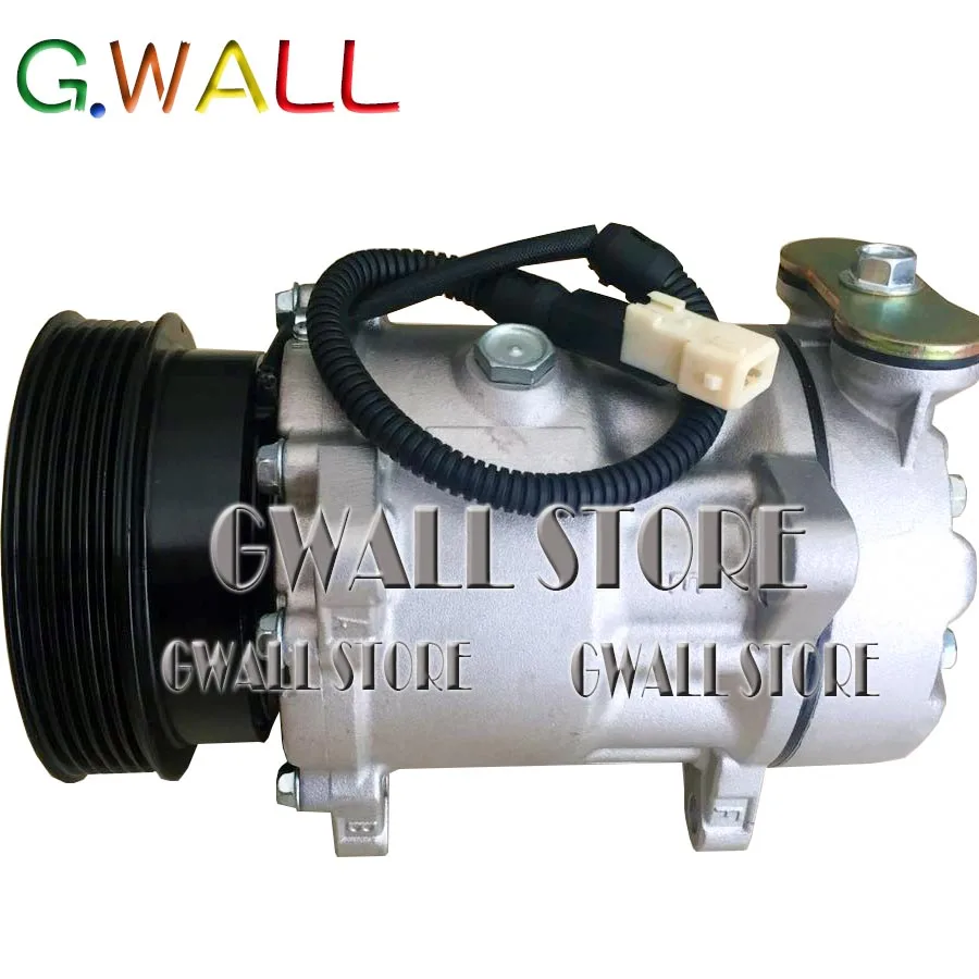 7V16 авто AC компрессор с муфтой для Citroen C5 C8 Xantia XM Break 3,0 2.0i для peugeot 406 607 1,8 для Модные мужские лоферы 3,0 V6