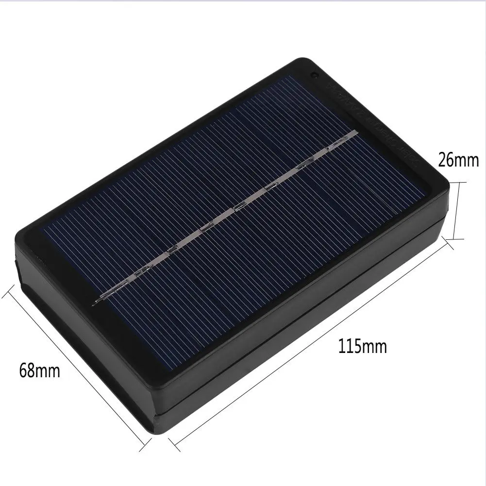 

Solar Power Battery Charger Solar Panel Tool Box Supply Charging Accessory For AA/AAA Batteries Power High quality