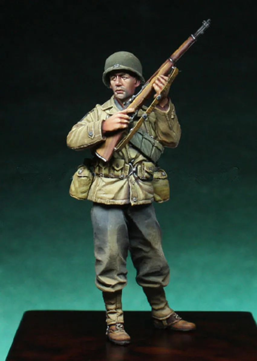 1/35 каучуковая фигурка модель комплект Unassambled Неокрашенная 00141 | Игрушки и хобби