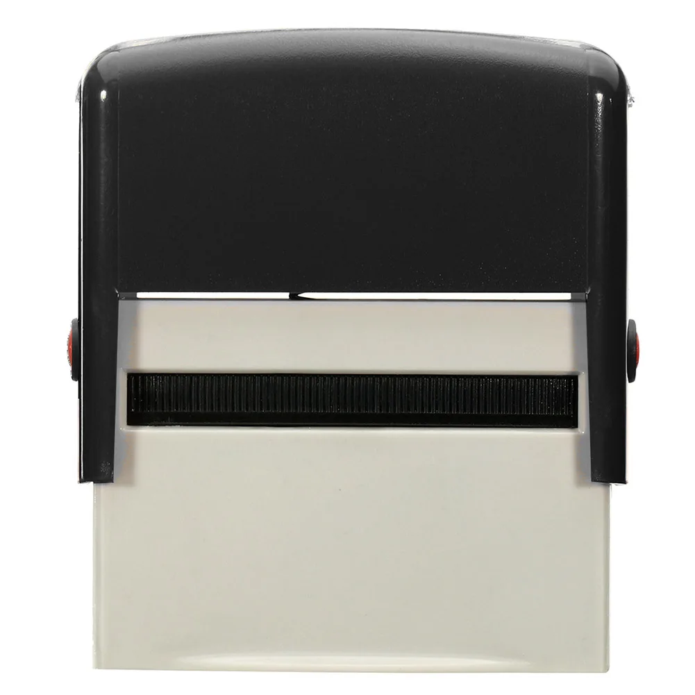 

High Quality 1 Pcs Custom Personalised Self Inking Rubber Stamp Kit Business Name Address DIY VE