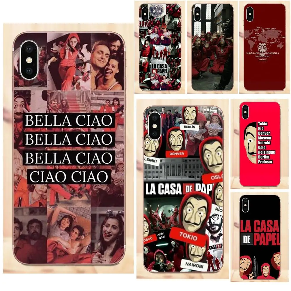 Мягкая ТПУ Новая мода испания ТВ La Casa De Papel для Xiaomi Redmi 5 4A 3 3S Pro Mi4 Mi4i Mi5 Mi5S Mi Max Mix 2 Note 4