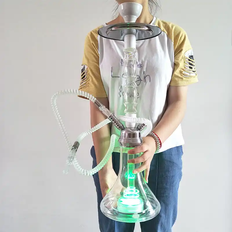 2019 Arab Acrylic Hookah Set,Hookah Cachimba Shisha Narguile LED Light