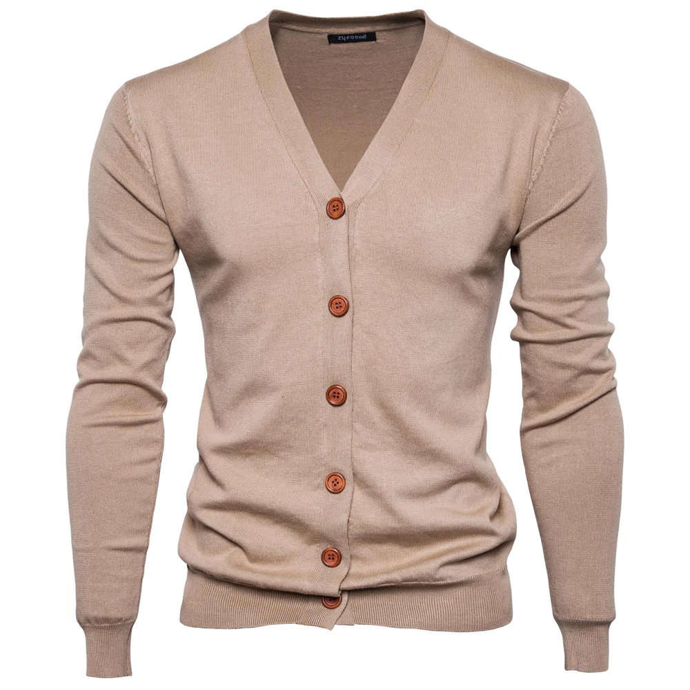 2017 New Fashion Mens Sweater Cardigan Simple Style Cotton Knitting Spring Autumn Winter Coat Male V Neck Brand Clothing |