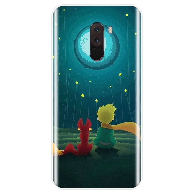Прекрасный Маленький принц лиса на мятный чехол для телефона случай redmi