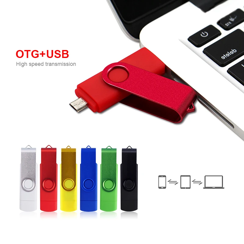 2 в 1, OTG USB флеш-накопитель, 128 ГБ, 64 ГБ, 32 ГБ, 16 ГБ, 8 ГБ, флеш-накопитель, смартфон, внешний накопитель, Android, USB флешка