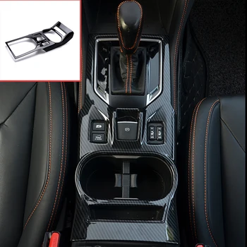 

For Subaru XV 2017-2018 Carbon Fiber Color ABS Interior Gear Shift Box Panel Overlay Cover Trim Interior Dashboard Accessories