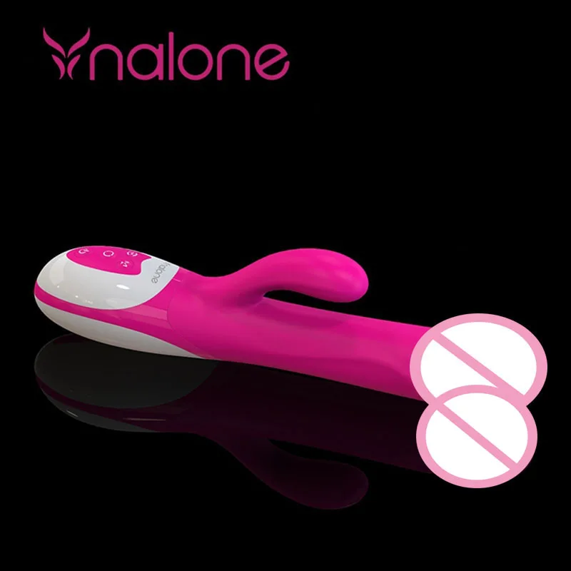Nalone толкая и пульсирующий USB Перезаряжаемые Водонепроницаемый кролик Бусины