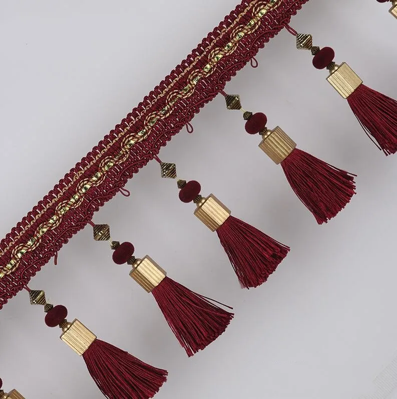 Buy 1 Meter High grade lace Curtain Tassels Hanging
