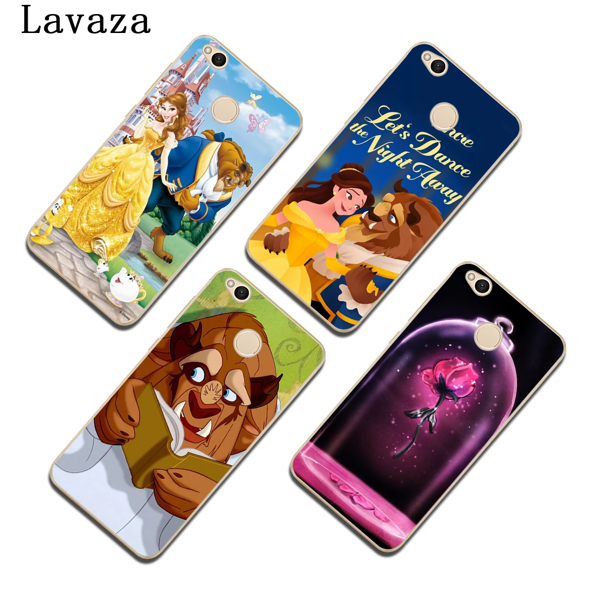 Чехол для телефона Lavaza Beauty And The Beast and Rose Xiaomi MI 9 9T A3 Pro CC9 CC9E 8 SE A2 Lite A1 pocophone f1 6 6X 5S 5X MAX