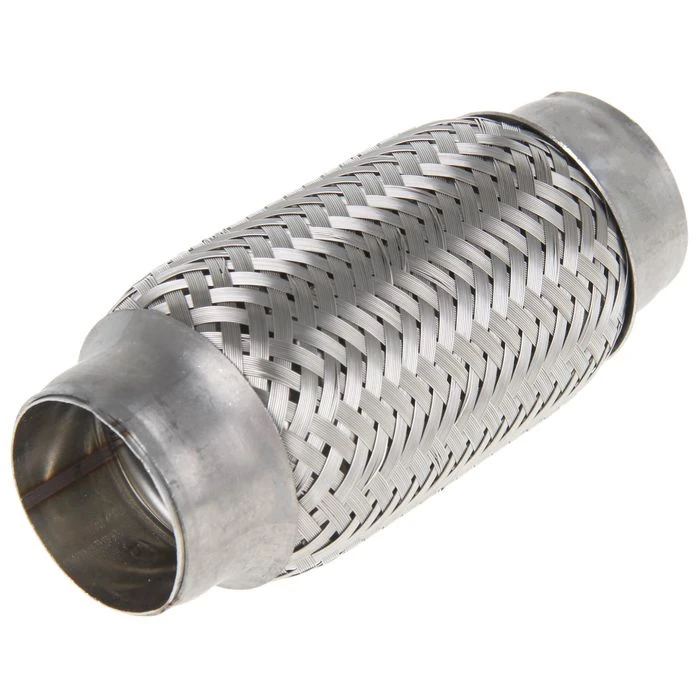 45x150mm 스테인레스 스틸 브레이드 유연한 배기 파이프 머플러 45mm x 150mm, 모든 자동차 머플러 주름 용. 튜브