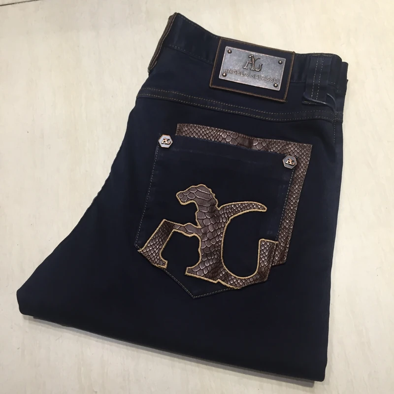 BILLIONAIRE Jeans men 2019 new style fashion casual comfort Embroidered