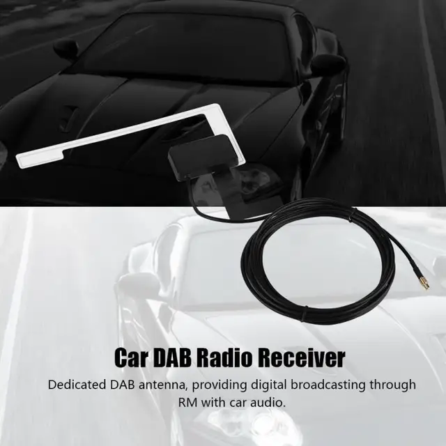 Universal Car DAB/DAB + FM Radio Antenna Adapter Receiver Bluetooth Handsfree Car DAB Player
