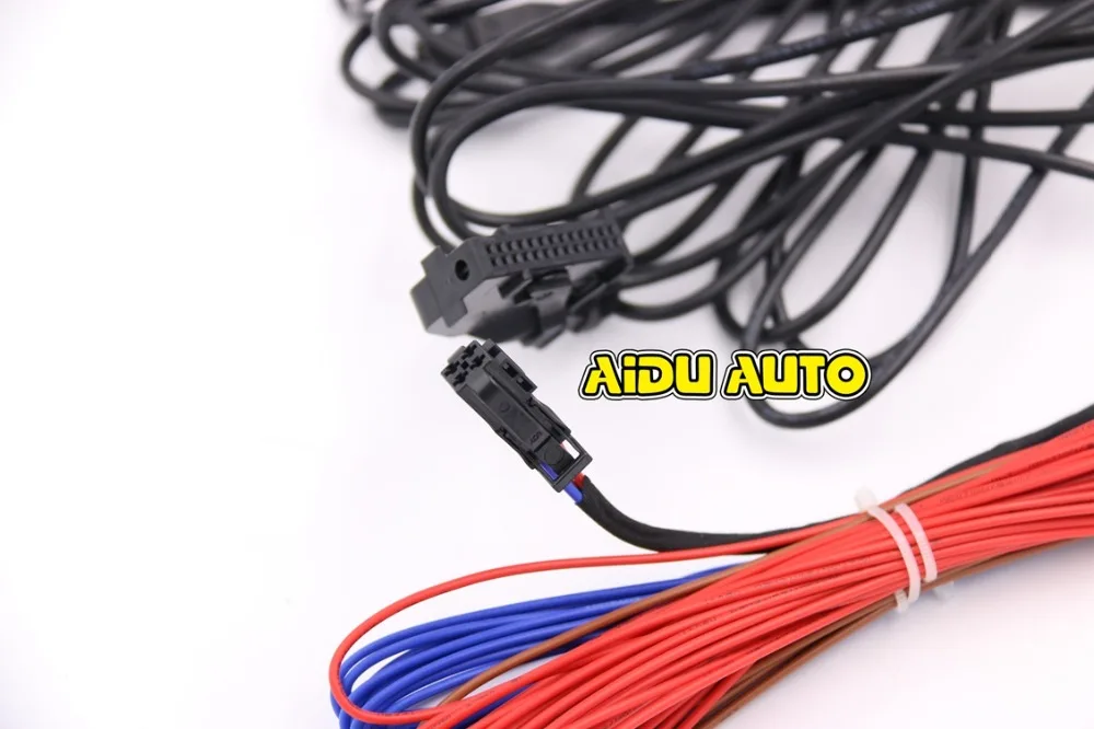 Жгут проводов для камеры заднего вида RCD510 RNS315 RNS510 VW JETTA M5 MK6 TIGUAN RGB|wire cable harness|rear camera