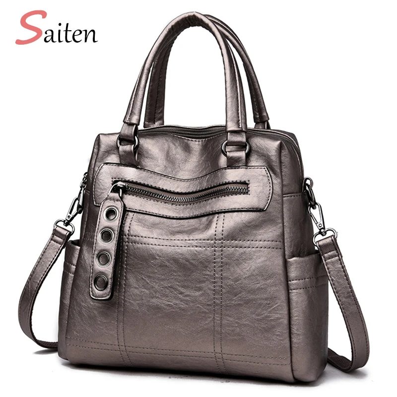 2019 de alta calidad de cuero mujer, Mochila de moda nueva llegada de Hardware de cosméticos mujer de gran capacidad bolso de escuela Mochila femenina 2019 de alta calidad de cuero mujer, Mochila de moda nueva llegada de Hardware de cosméticos mujer de gran capacidad bolso de escuela Mochila femenina