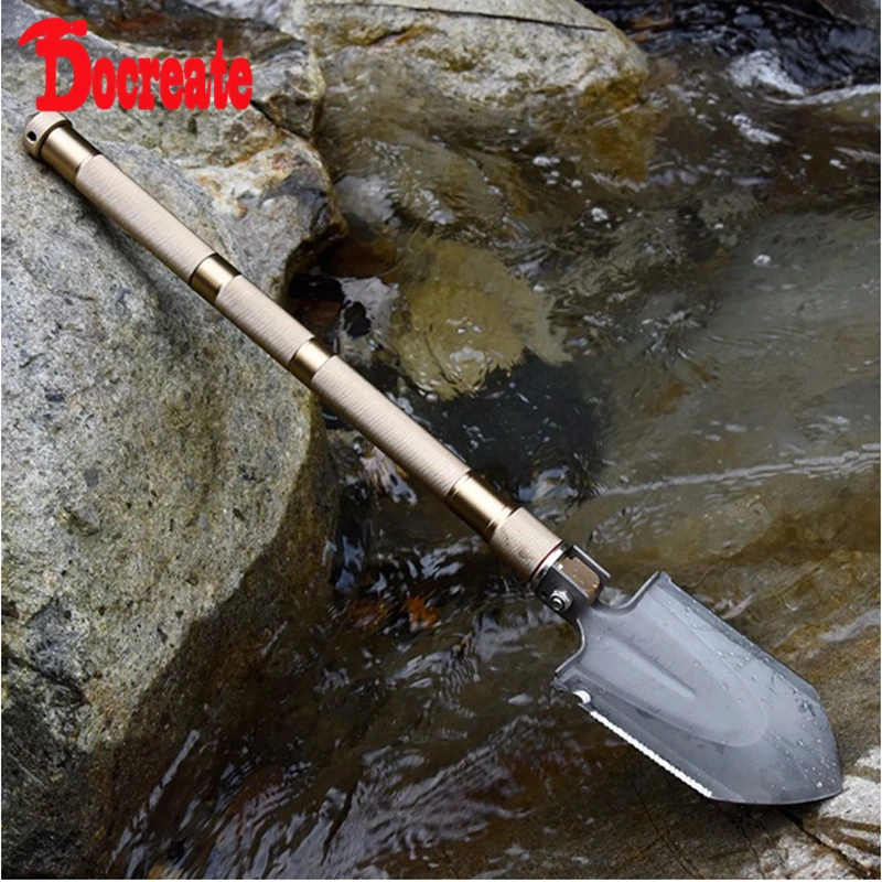 Portable Multi functional Outdoor Survival Folding Shovel Vehicle