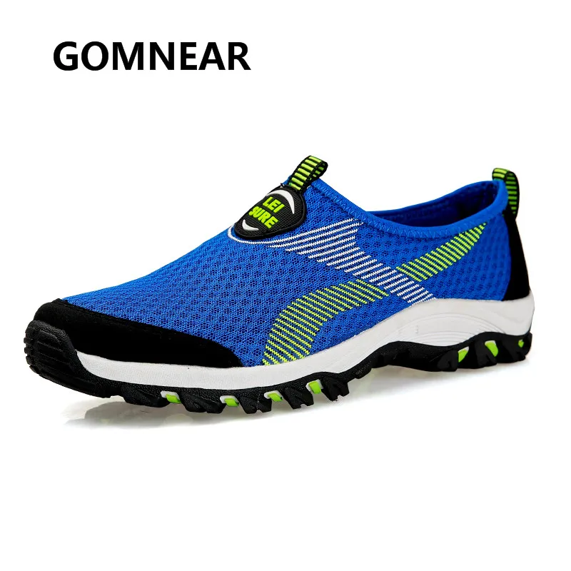

GOMNEAR Valentine Women and Men Sneakers Summer Breathable Hiking Outdoor Sports Shoes Camping Zapatill Mesh Shoes Unisex