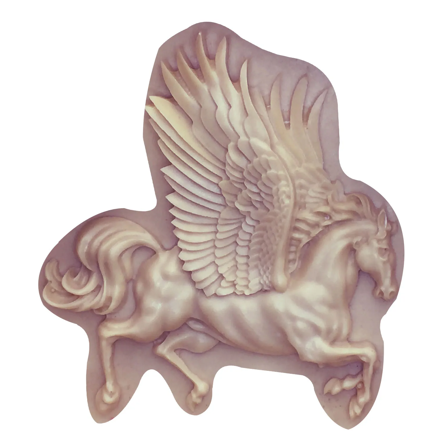 M0682 Pegasus карусельная лошадка шоколадная силиконовая формочка для леденцов украшения торта moule силиконовая 3D декор кухонные инструменты для помадки