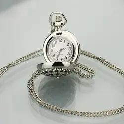 Новое поступление цветок Паттен карманные часы ожерелье 21 подарок Freeship горячей