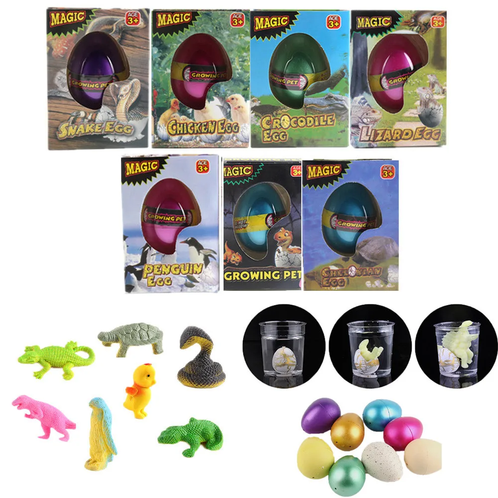 Fun toys for children 1 Pcs Water Hatching Egg Box Large Expansion