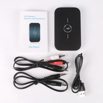 

2 in 1 Wireless Bluetooth Transmitter + Receiver A2DP Stereo Audio Music Adapter