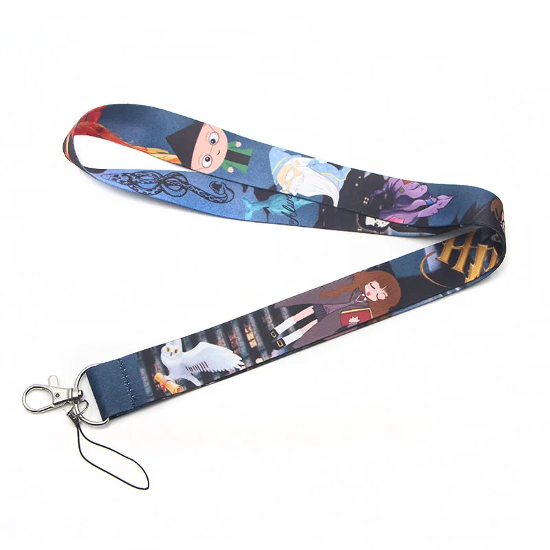 P3089 Dongmanli Магическая школа бейдж со шнурком ID Lanyards/Мобильный телефон Веревка/ключ нашейные ремешки Ремешки