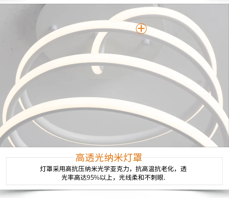 Eusolis moderno Led lámpara colgante iluminación de aluminio decoración suspensión lámpara Iluminacion Interior Loft lámpara de diseño Decoracao