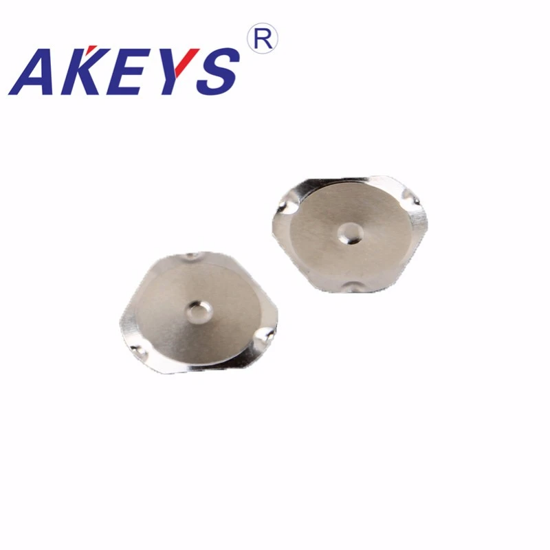 

100PCS TP-004 Triangle shrapnel 0.8/1.5/3.0 pin shrapnel diameter 9.0mm metal dome reset switch micro switch for PCB assembly