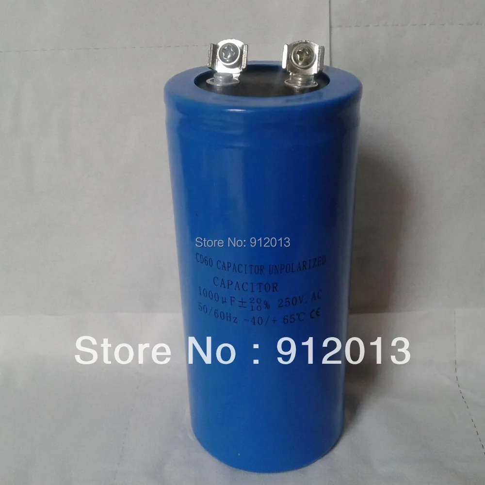 Buy no polar electrolytic capacitor 1000uf 250VAC from Reliable Capacitors