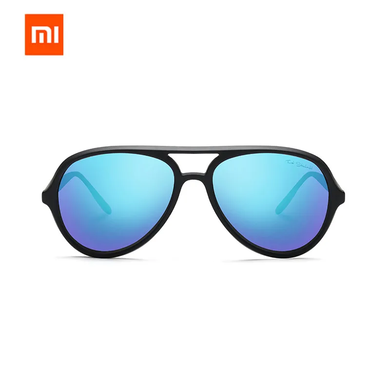 Xiaomi Mijia TS STR015-0105 Ice Blue TAC поляризационные солнцезащитные очки UV400 TAC линзы для мужчин и женщин для спорта на открытом воздухе, езды на велосипеде, вождения - Цвет: Синий
