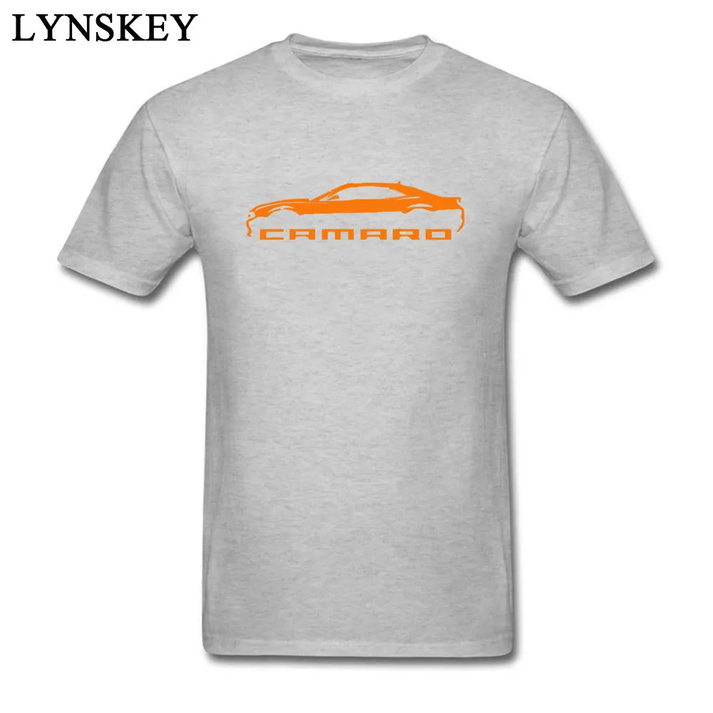 Normal Boy 2010-15 Chevy Camaro Coupe Orange T Shirts Funny Fall Short Sleeve Round Neck All Cotton Tops Tees Design Clothing Shirt grey