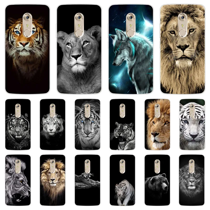 

zte axon 7 mini Case,Silicon tigon beast Painting Soft TPU Back Cover for zte axon 7 Protect Phone cases shell