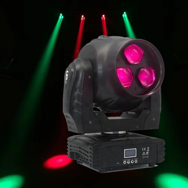 Горячая продажа 3*40 Вт 4в1 RGBW сценический светильник с подвижной головкой пчелиный глаз DJ светильник ing для мероприятий вечерние Клубные DJ