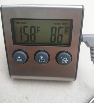 

Digital Kitchen Probe Thermometer Food Temperature Cooking BBQ Baking Jam Meat