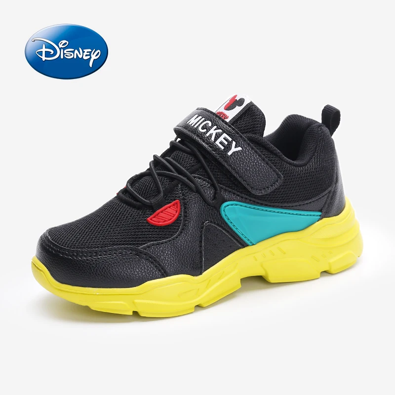 

Disney Running Shoes For Kids Sport Mickey Shoes Spring Summer Boys Girls Comfort Breathable Non-Slip Casual Shoes Size 31-37