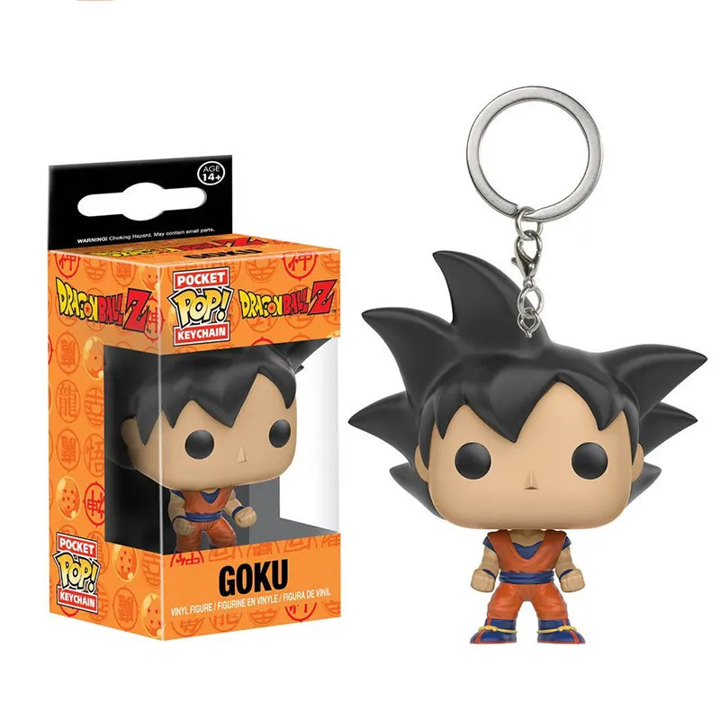 FUNKO POP Dragon Ball Веджета супер сайян Goku Gotenks Beerus брелок игрушки фигурка Коллекция Модель игрушки Рождественский подарок