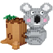 2019 New LOZ Koala Model Assembly DIY Micro Bricks Educational Toys Pen Container Holder Diamond Building Blocks for Gifts Kids 2019 New LOZ Koala Model Assembly DIY Micro Bricks Educational Toys Pen Container Holder Diamond Building Blocks for Gifts Kids