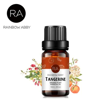 

Refreshing Tangerine Essential Oils for Aromatherapy Diffusers Help Digestion Reduce Anxiety Bath Massage Fragrance Oil 10ML